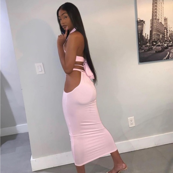 Pink two piece set “come and see me “ set - Picture 3 of 3